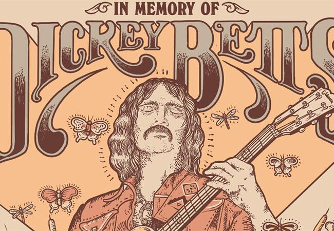 Sold-Out Dickey Betts memorial concert to offer free livestream; plus the brand new ‘Dickey Betts Music Education Fund’