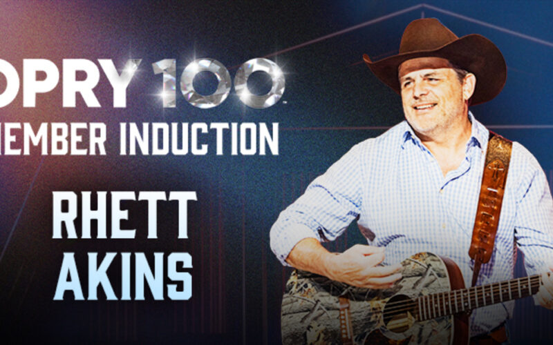 Rhett Akins To Become A Member of the Grand Ole Opry OCTOBER 13